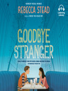 Cover image for Goodbye Stranger